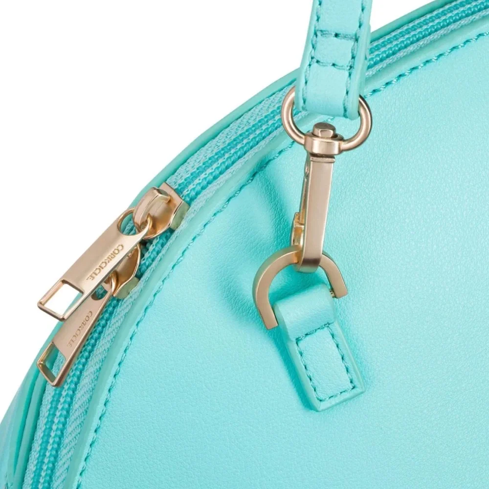 Corkcicle Adair Turquoise Crossbody Insulated Lunch Bag/Box